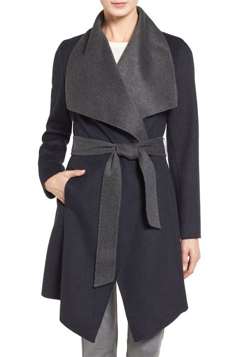 michael kors wrap coat